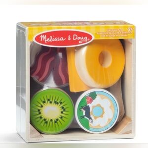 Melissa & Doug Wooden Food Sets